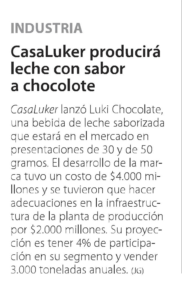 luki chocolate - la republica